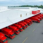 Ô tô tải là phương tiện trọng yếu trong hoạt động kinh doanh của Viettel Post.