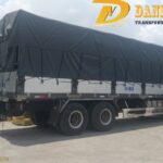 Xe tải 20 tấn thùng bạt chở hàng hóa cồng kềnh