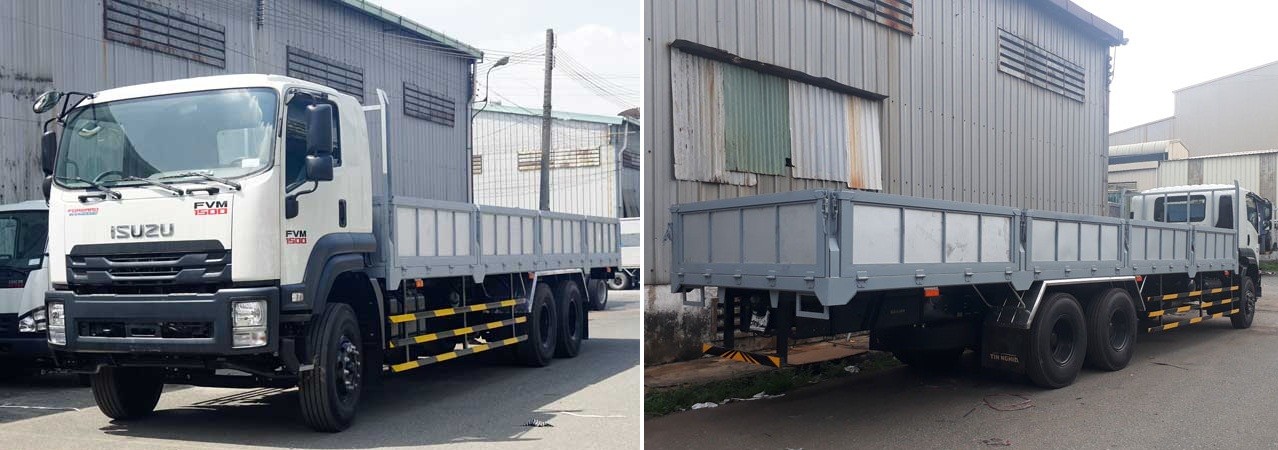 Xe tải Isuzu 15 tấn thùng lửng