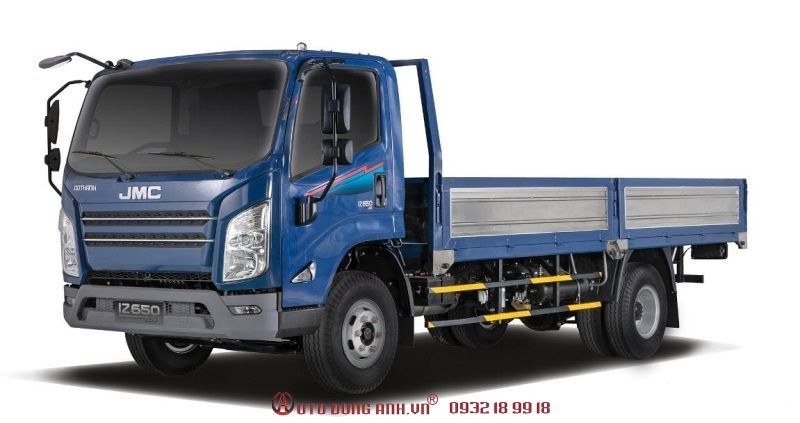 Xe tải thùng lửng chở vật liệu xây dựng