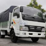 Xe tải Veam 2 tấn VT200A thùng mui bạt, góc chụp ngang