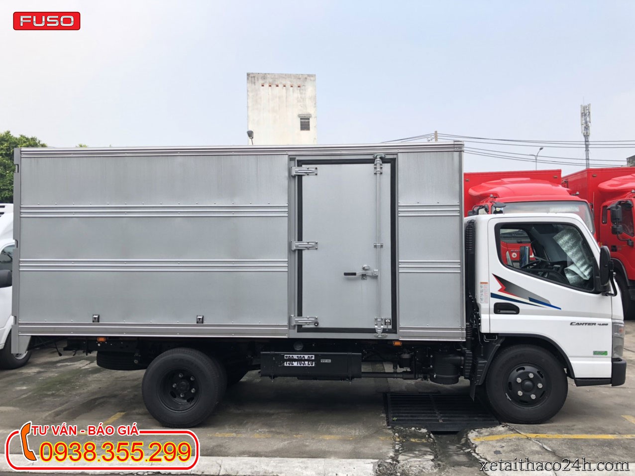 Mitsu Fuso Canter 4.99 box truck