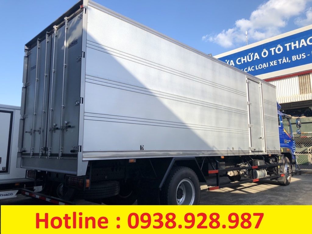 Ladefläche des Thaco Auman C160 9-Tonnen-LKW