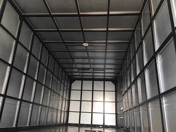 Auman LKW mit geschlossener Ladefläche