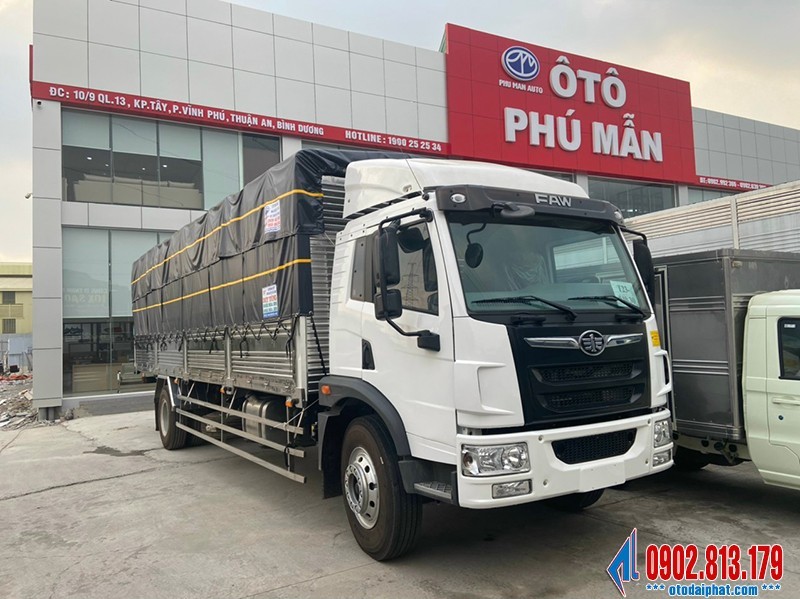 Xe tải Giải Phóng Faw 8 tấn thùng bạt mạnh mẽ và bền bỉ