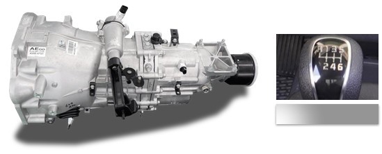 किआ K200S ट्रक का गियरबॉक्स