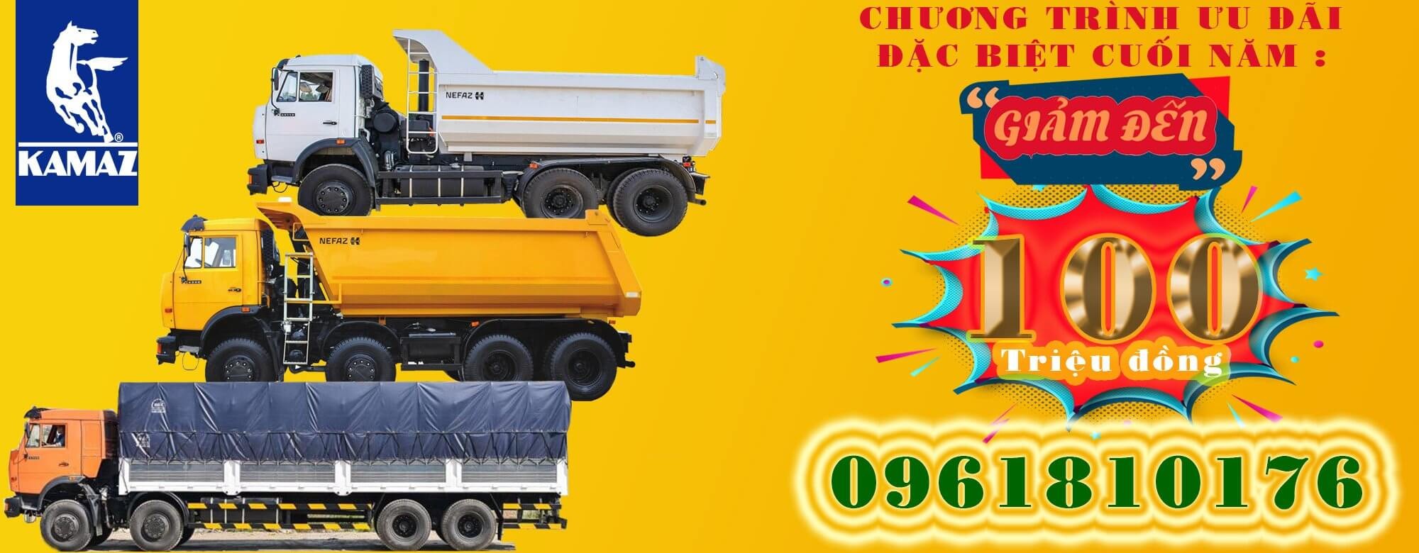 Xe Kamaz mạnh mẽ vượt trội trên mọi địa hình