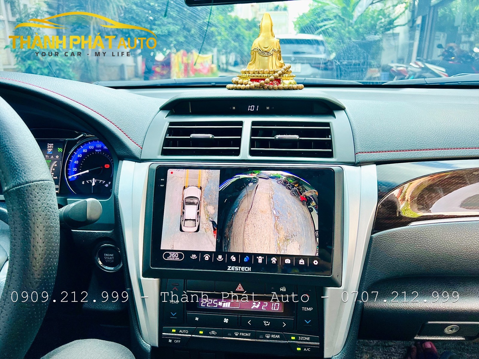Hình nền Android Zestech ZX10 xe Camry 2018