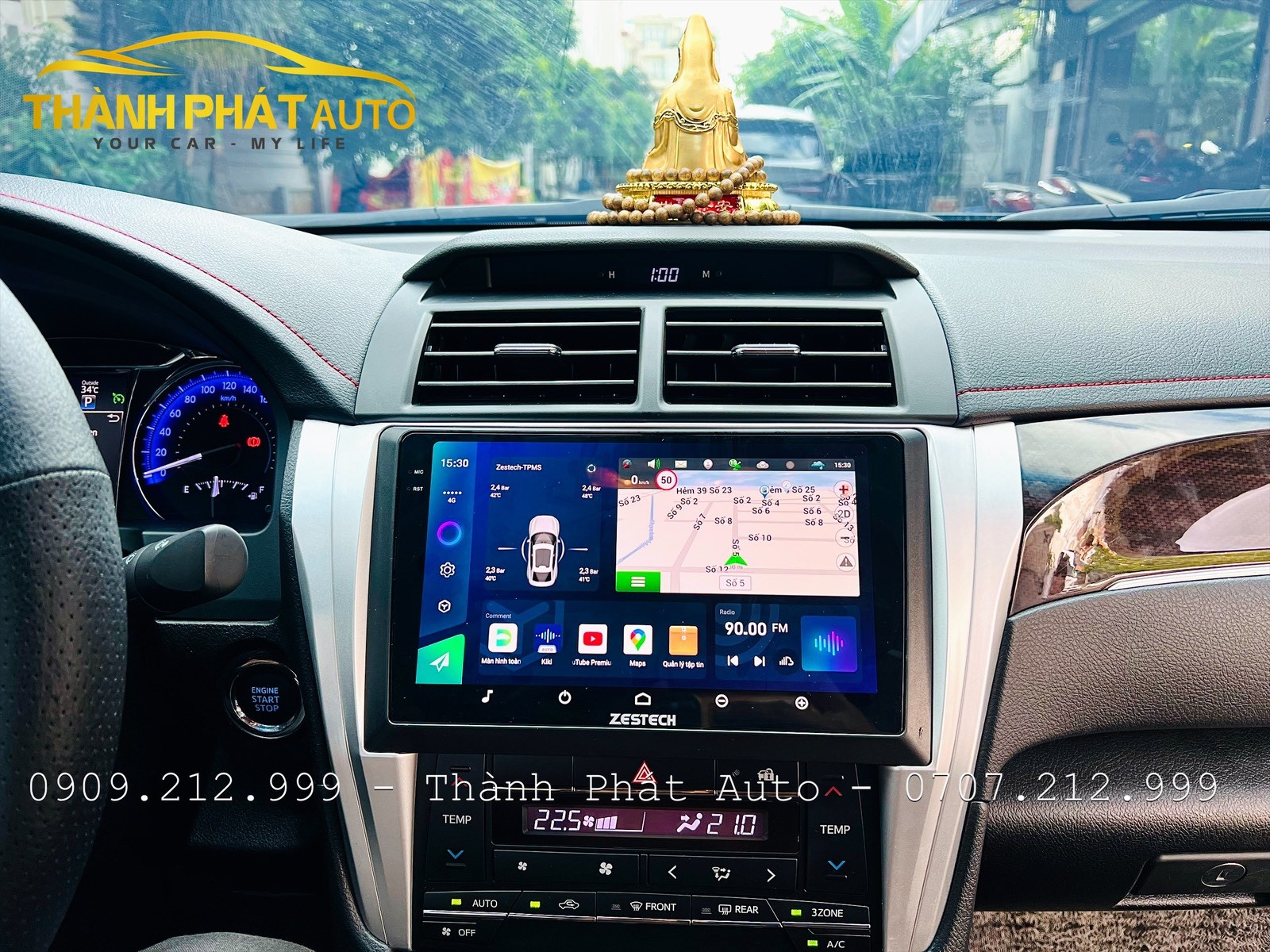 Hình nền Zestech ZX10 xe Toyota Camry 2018
