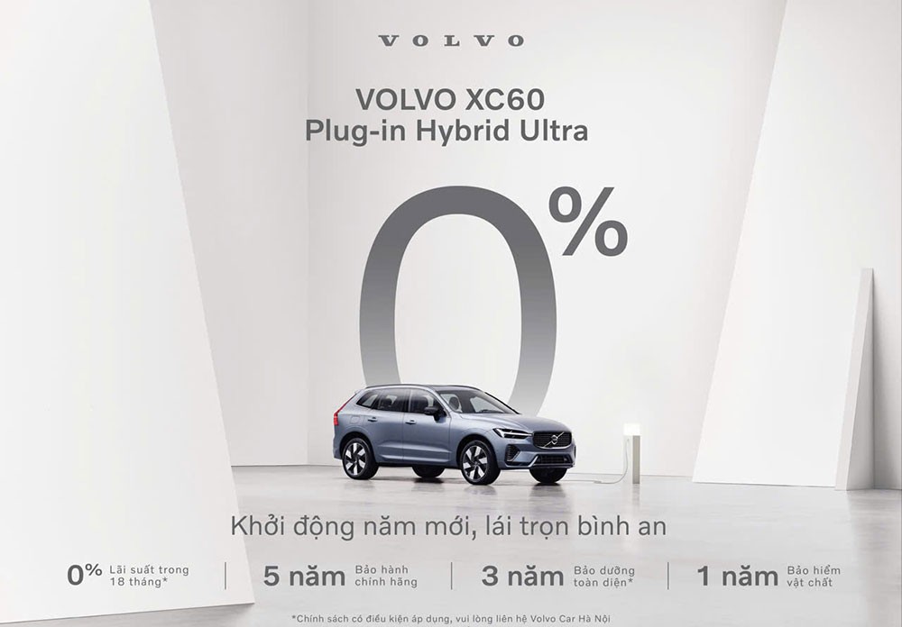 Thiết kế ngoại thất Volvo XC60 Plug-In Hybrid Ultra 2025