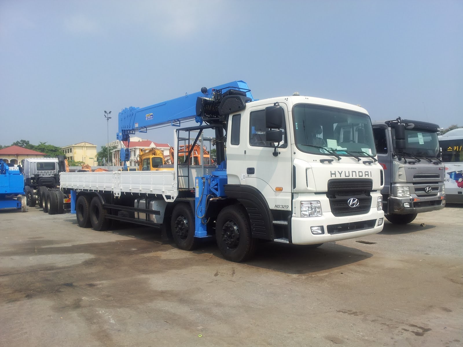 Cena dźwigu samochodowego Hyundai 10 ton