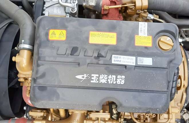 Motor van de Chenglong M3