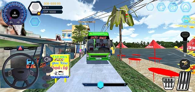 Fahrt durch die berühmten Städte Vietnams im Bus Simulator Vietnam