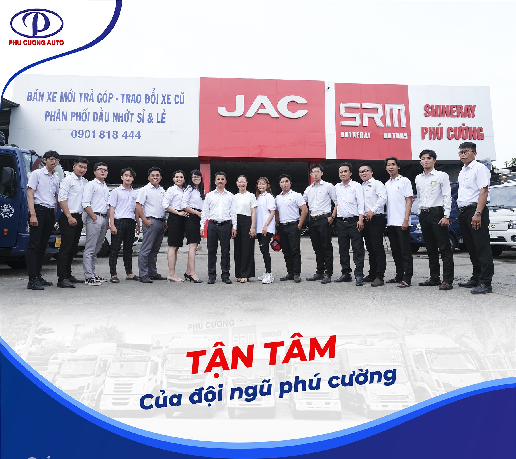 Đội ngũ nhân viên Xe Tải Mỹ Đình