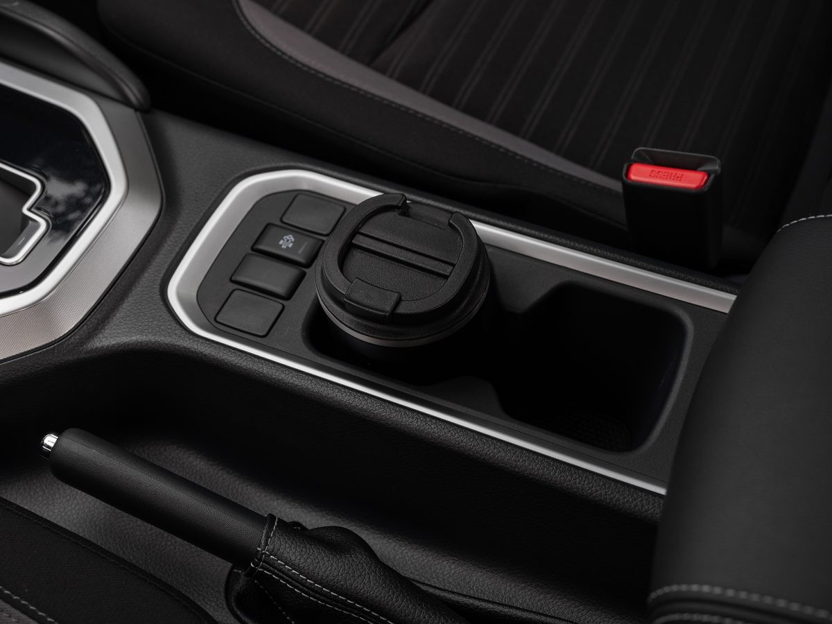 Ventilatieopeningen achterin de Nissan Navara EL 2018