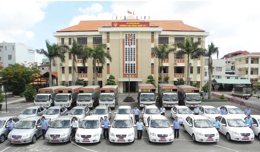 Trung tâm đào tạo lái xe thuộc Trường Cao đẳng Nghề số 7