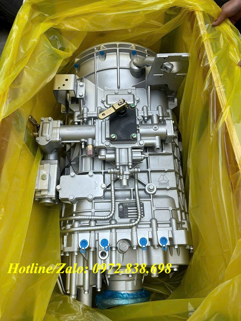 Hộp số Sitrak T7H tổng thành