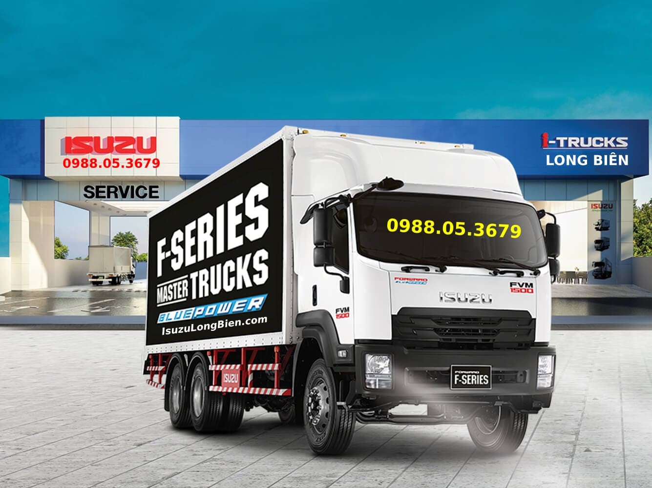 Isuzu 15 tan sieu dai 3 chan fvm34we4 fvm 1500