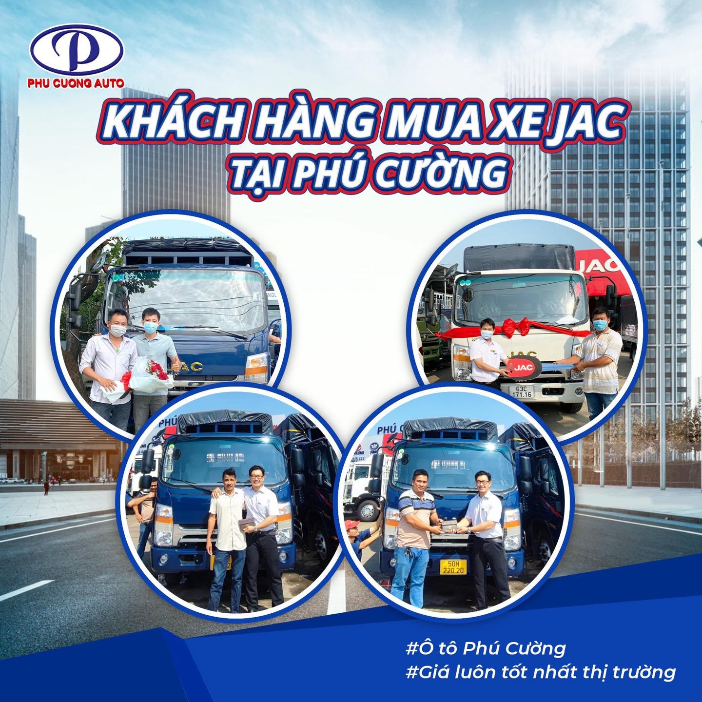 Khách hàng mua xe tải tại Xe Tải Mỹ Đình