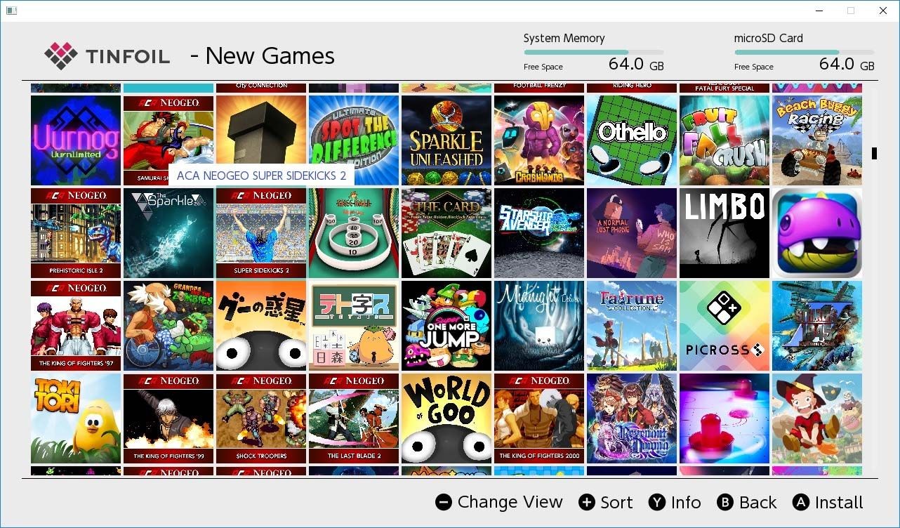 Kho ứng dụng trên máy Nintendo Switch Hack