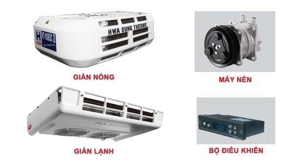 Máy lạnh xe tải đông lạnh