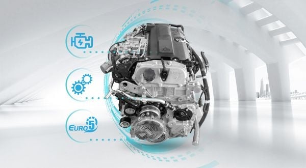 Motor Mitsubishi Fuso 4P10 potente y eficiente en consumo de combustible.