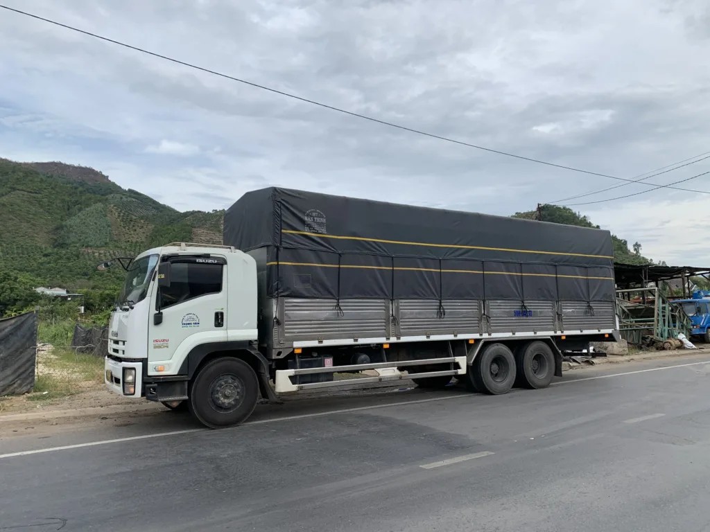 Camion de transport de marchandises