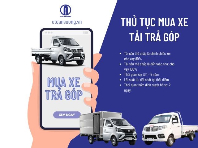 Hợp đồng mua xe tải trả góp tại Ô tô An Sương