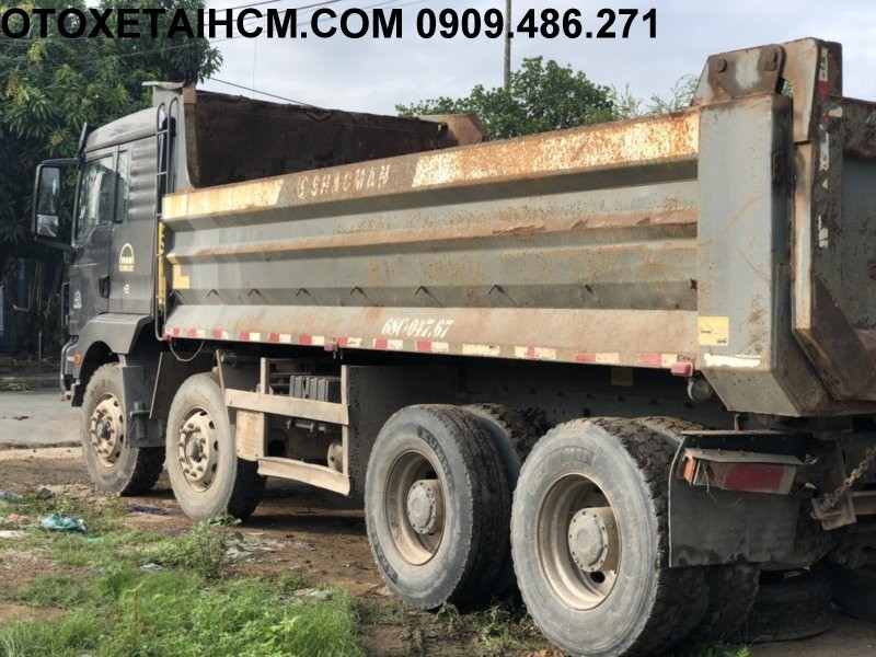 Cassone ribaltabile camion 4 assi Shacman
