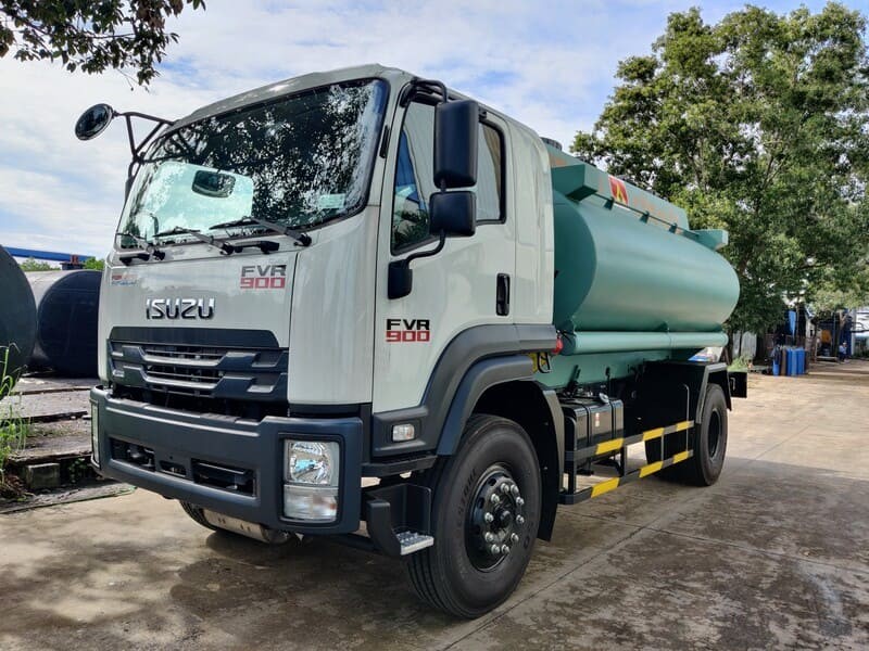 Xe bồn Isuzu FVR 900 12 khối chở xăng dầu