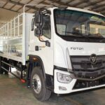 alt: Xe tải nhỏ vận chuyển hàng hóa đi Điện Biên