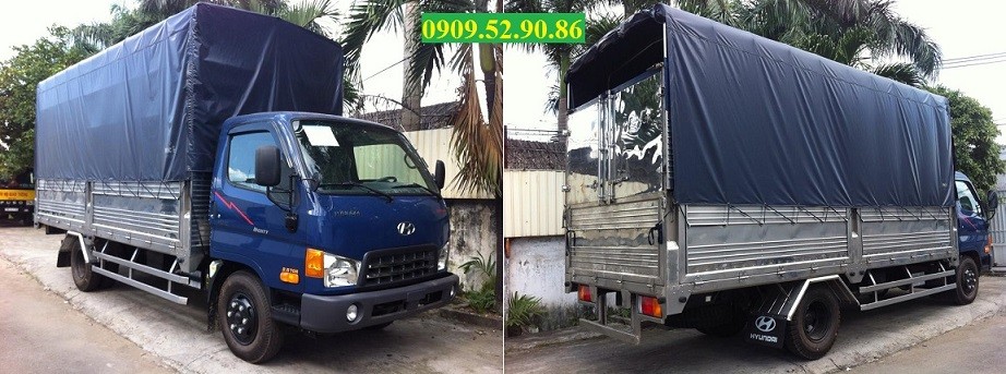 Thùng inox xe tải Hyundai