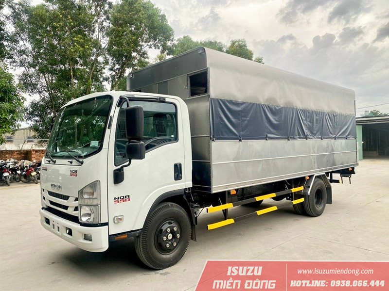 xe tải Isuzu 5 tấn tập lái