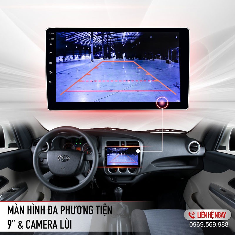 LCD screen in Tera 100 truck