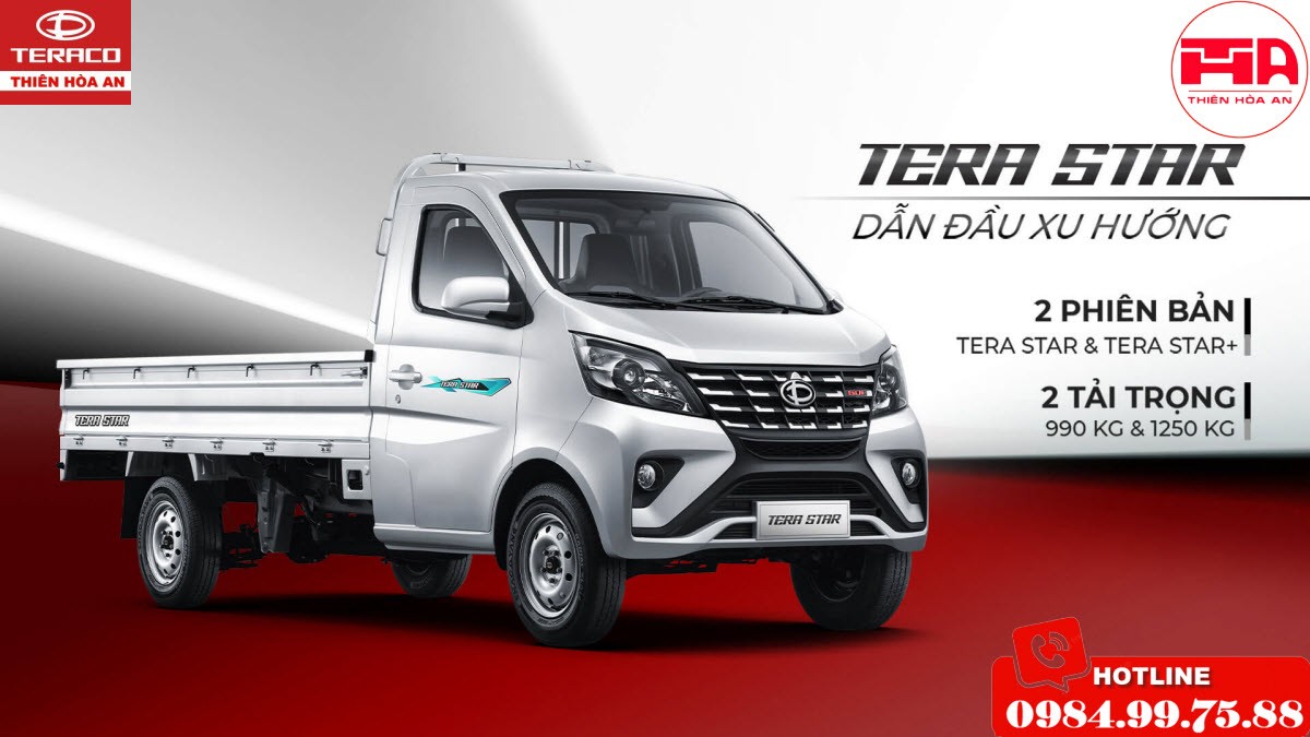Xe tải Tera Star 990kg