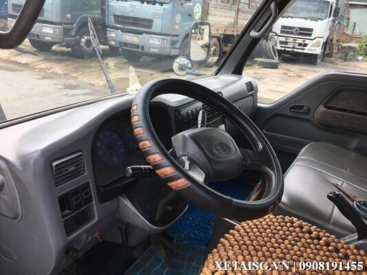 Nội thất xe tải thùng lửng cũ Kia K3000