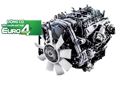 alt: Hình ảnh động cơ xe tải Kia K200S, làm nổi bật công nghệ Hyundai CRDi.
