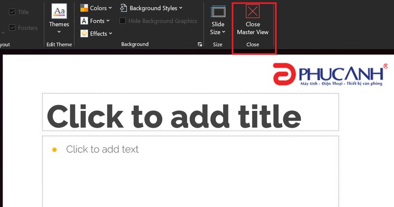 Hướng dẫn cách chèn logo tự động hàng loạt vào các slide trong PowerPoint
