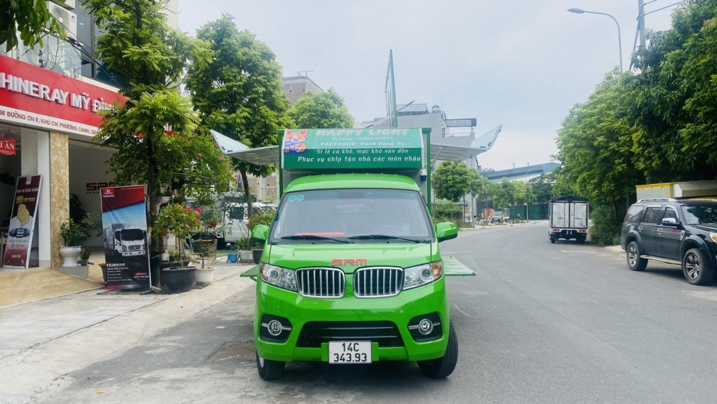 Hình ảnh xe tải bán hàng lưu động tại Xe Tải Mỹ Đình