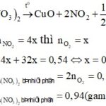Phản ứng nhiệt phân Cu(NO3)2 tạo ra CuO, NO2 và O2