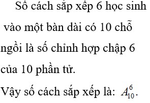 Ảnh minh họa về hoán vị, chỉnh hợp, tổ hợp