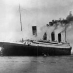 Tàu Titanic (RMS Titanic) sau khi rời cảng Queenstown (Ireland), vào ngày 11/4.