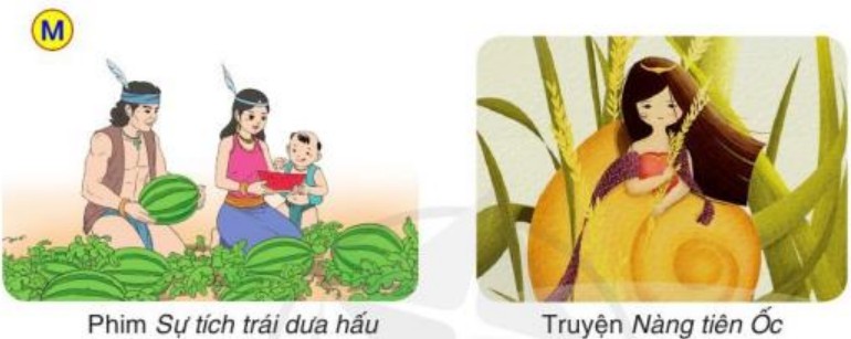 Hình ảnh minh họa về các nhân vật trong truyện cổ tích, ngụ ngôn, đồng thoại và phim hoạt hình
