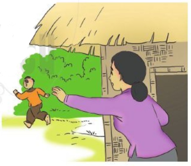 Cậu bé hối hận khi quay về nhà
