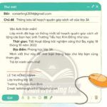 Cấu trúc thư điện tử cơ bản giúp học sinh lớp 3 dễ dàng tiếp cận và thực hành