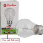 Số oát ghi trên dụng cụ điện cho biết điều gì?