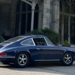 Porsche 911 T phía sau ba phần tư