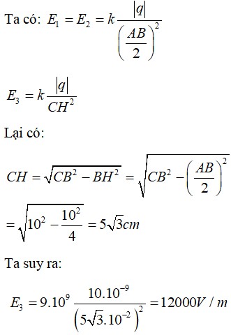 Cường độ điện trường
