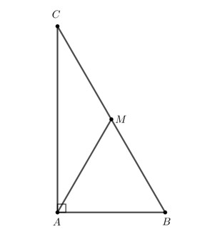 Tam giác CAM cân tại M: Góc CAM = Góc ACM = 30 độ