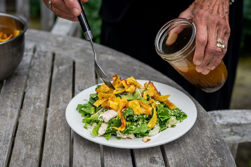Trộn salad Zen của Erin